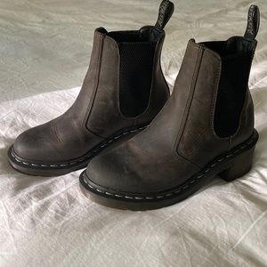 Dr Martens Cadence Tan Greenland Chelsea Heeled Boot